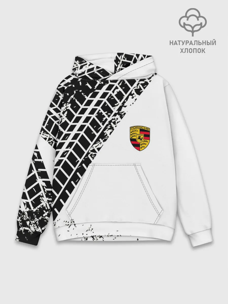 Худи мужской база хлопок / PORSCHE