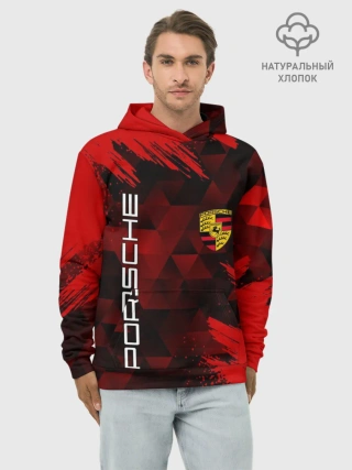 Худи мужской база хлопок / PORSCHE