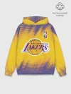 Худи мужской база хлопок / Los Angeles Lakers
