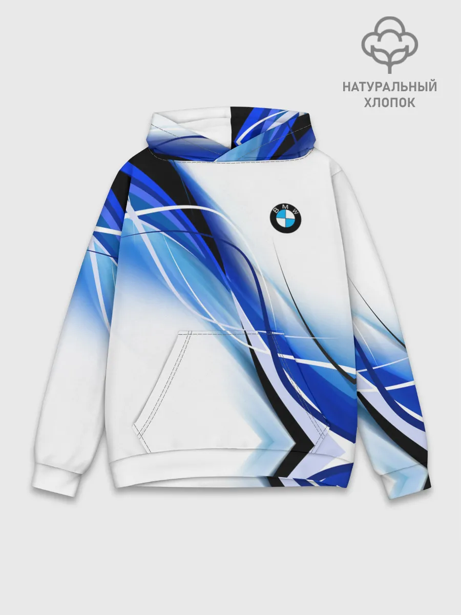 Худи мужской база хлопок / BMW