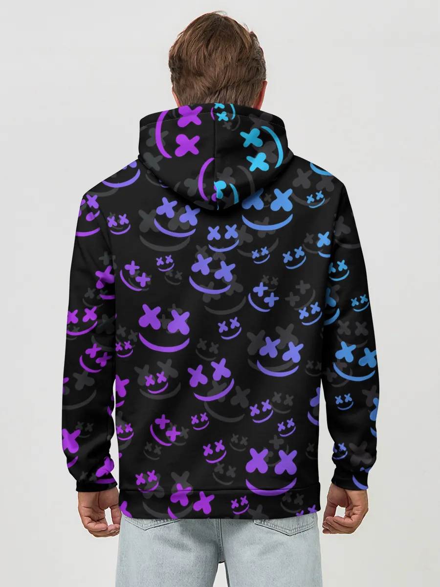 Худи мужской база хлопок / FORTNITE | MARSHMELLO