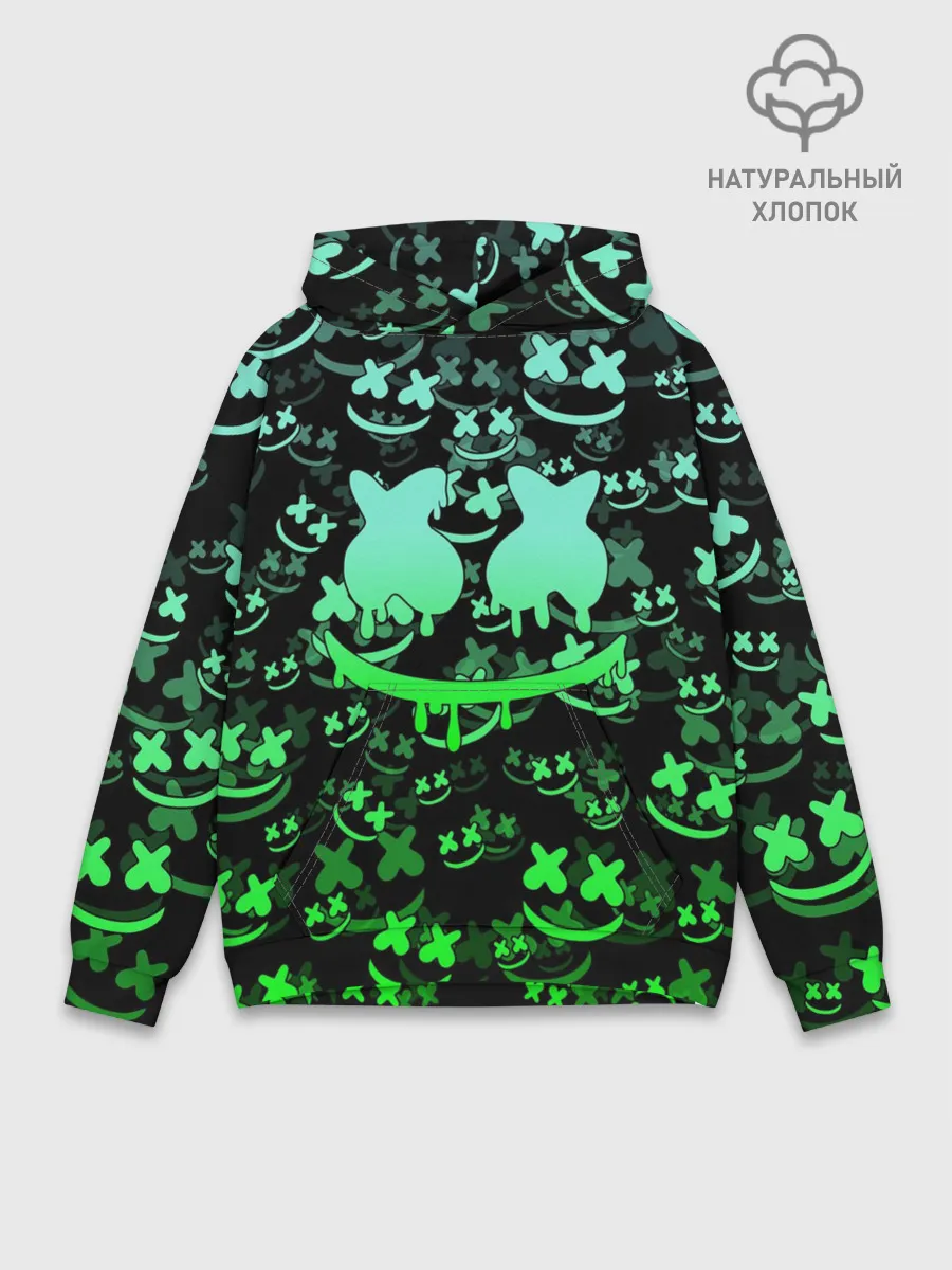 Худи мужской база хлопок / MARSHMELLO