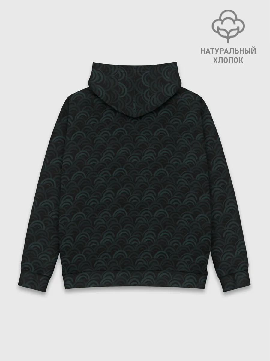 Худи мужской база хлопок / Дракон Ханья