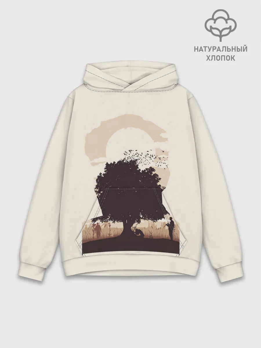 Худи мужской база хлопок / Настоящий детектив