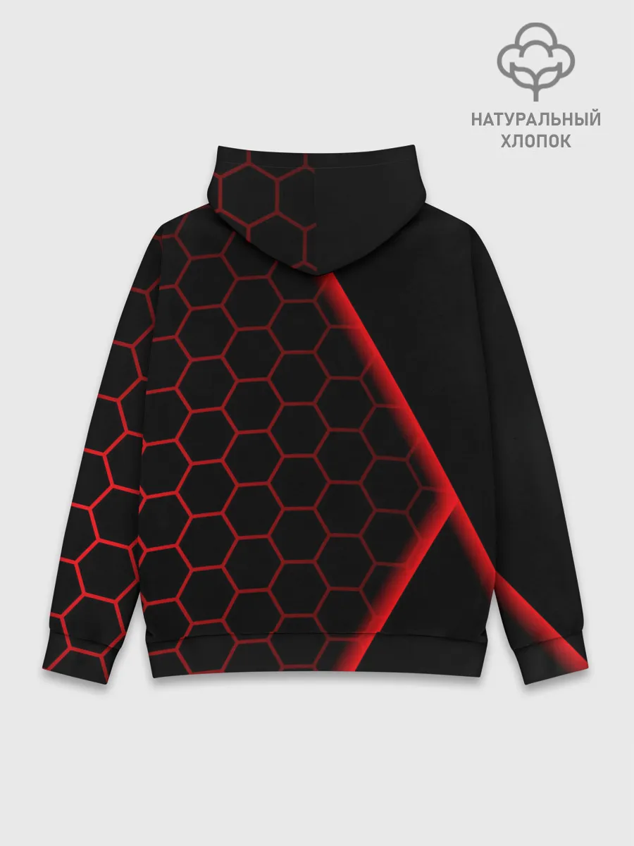 Худи мужской база хлопок / Форма для мотокросса FOX