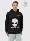 Худи мужской база хлопок / Face Off-Enlo