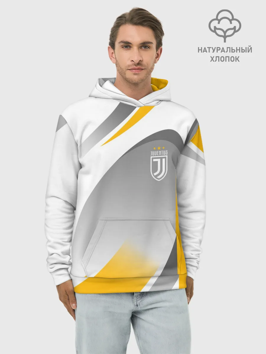 Худи мужской база хлопок / Juventus Uniform