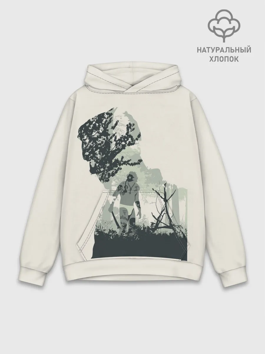 Худи мужской база хлопок / Настоящий детектив
