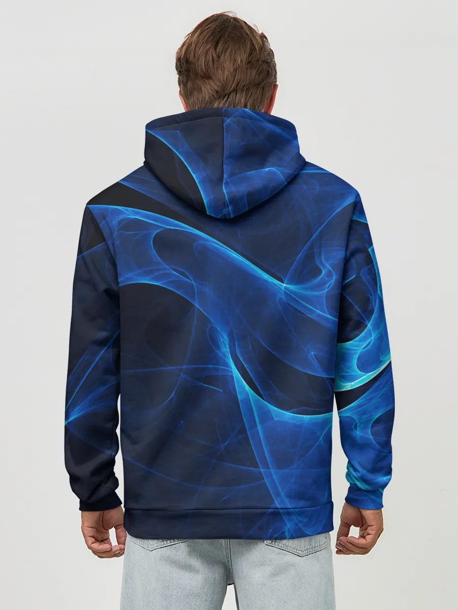 Худи мужской база хлопок / ДЫМ /SMOKE