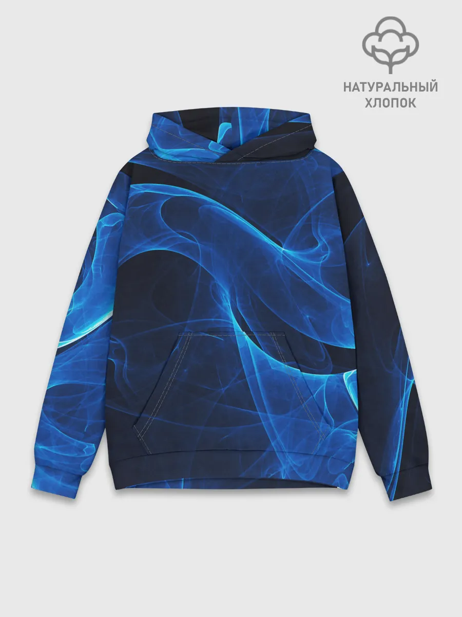 Худи мужской база хлопок / ДЫМ /SMOKE