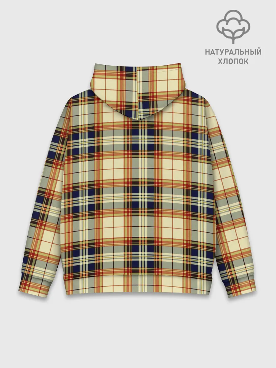 Худи мужской база хлопок / Джентльмены Ретро