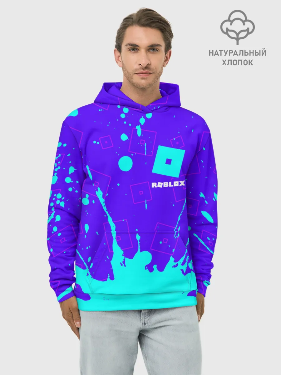 Худи мужской база хлопок / ROBLOX / РОБЛОКС