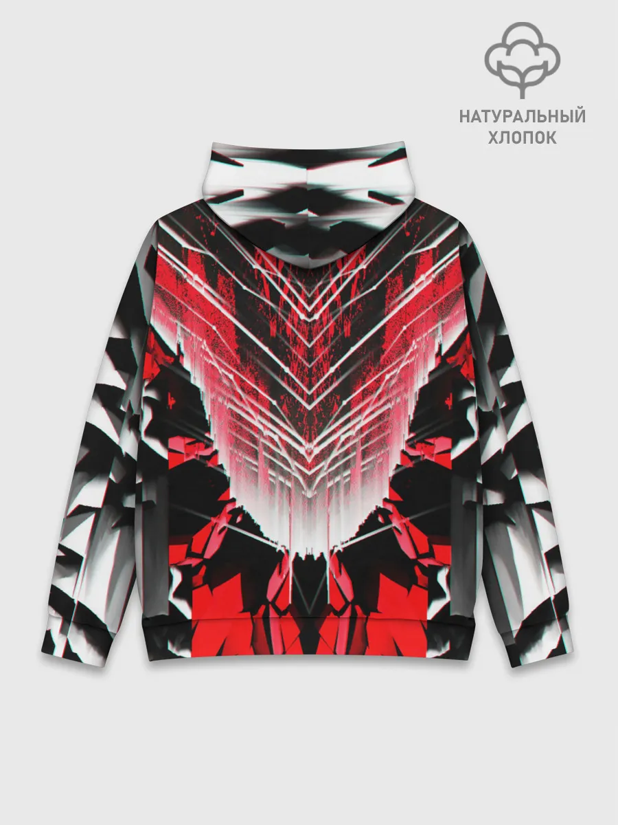 Худи мужской база хлопок / STRIPES