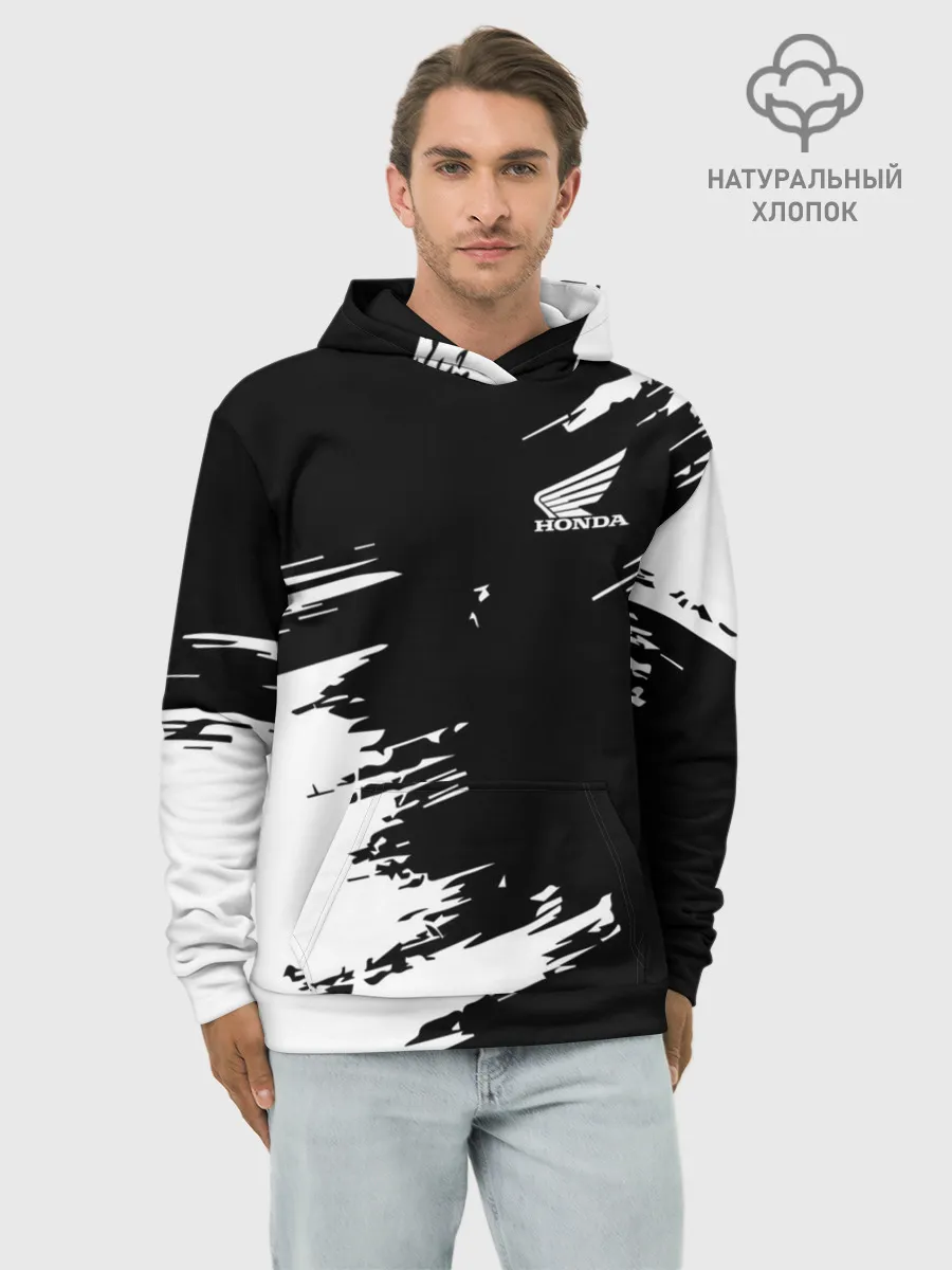 Худи мужской база хлопок / HONDA
