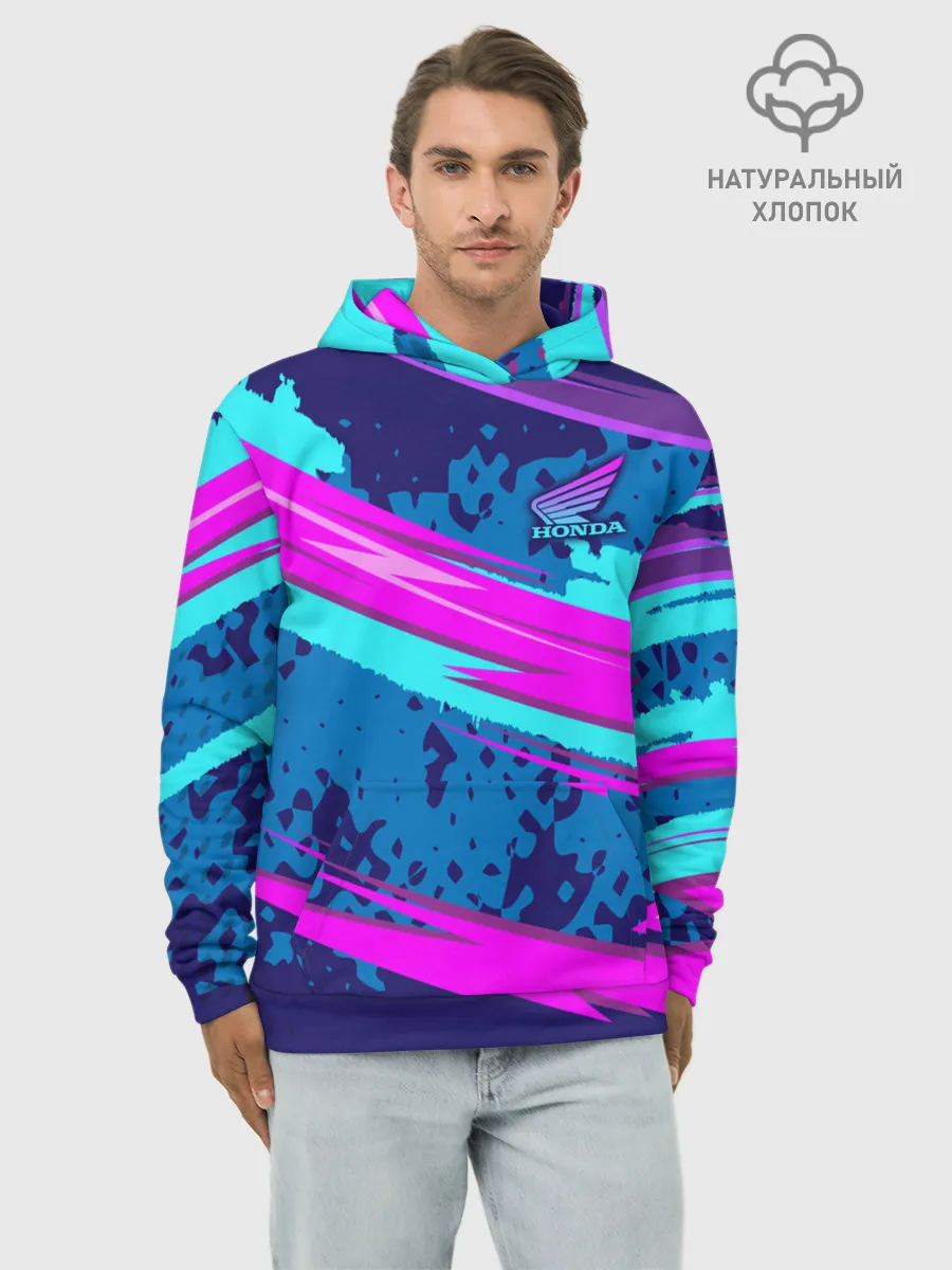 Худи мужской база хлопок / HONDA