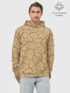 Худи мужской база хлопок / Пустыня