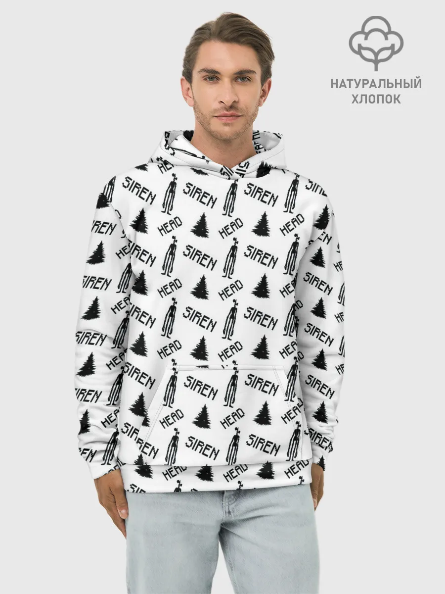 Худи мужской база хлопок / Siren Head