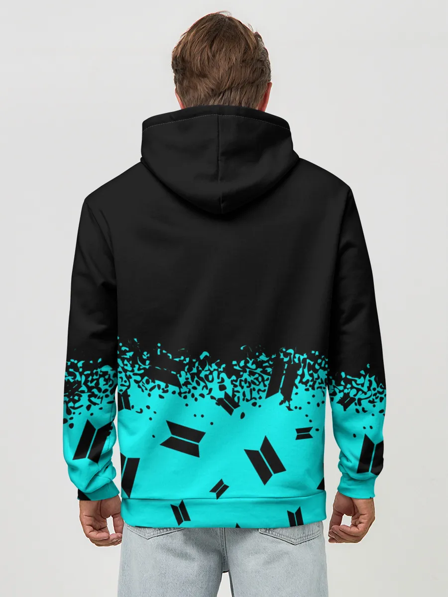 Худи мужской база хлопок / BTS / БТС