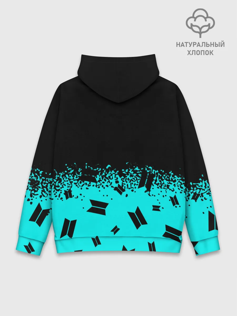 Худи мужской база хлопок / BTS / БТС