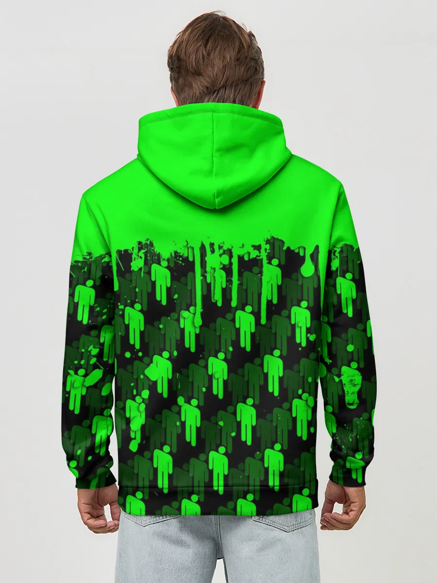 Худи мужской база хлопок / BILLIE EILISH