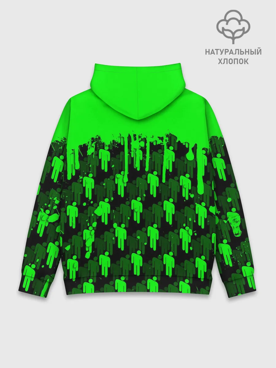 Худи мужской база хлопок / BILLIE EILISH