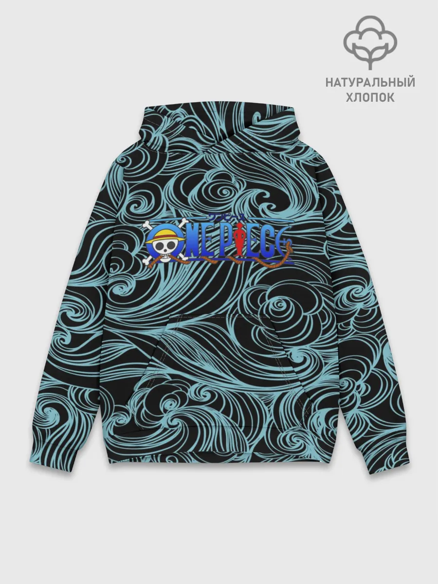 Худи мужской база хлопок / Ван Пис | One Piece