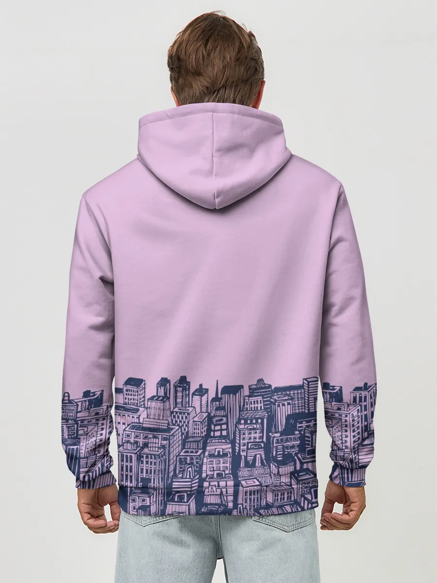 Худи мужской база хлопок / город