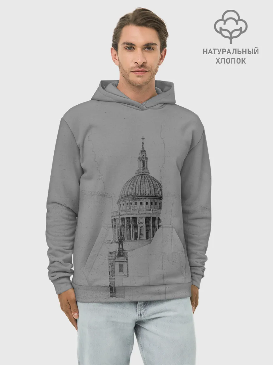 Худи мужской база хлопок / собор
