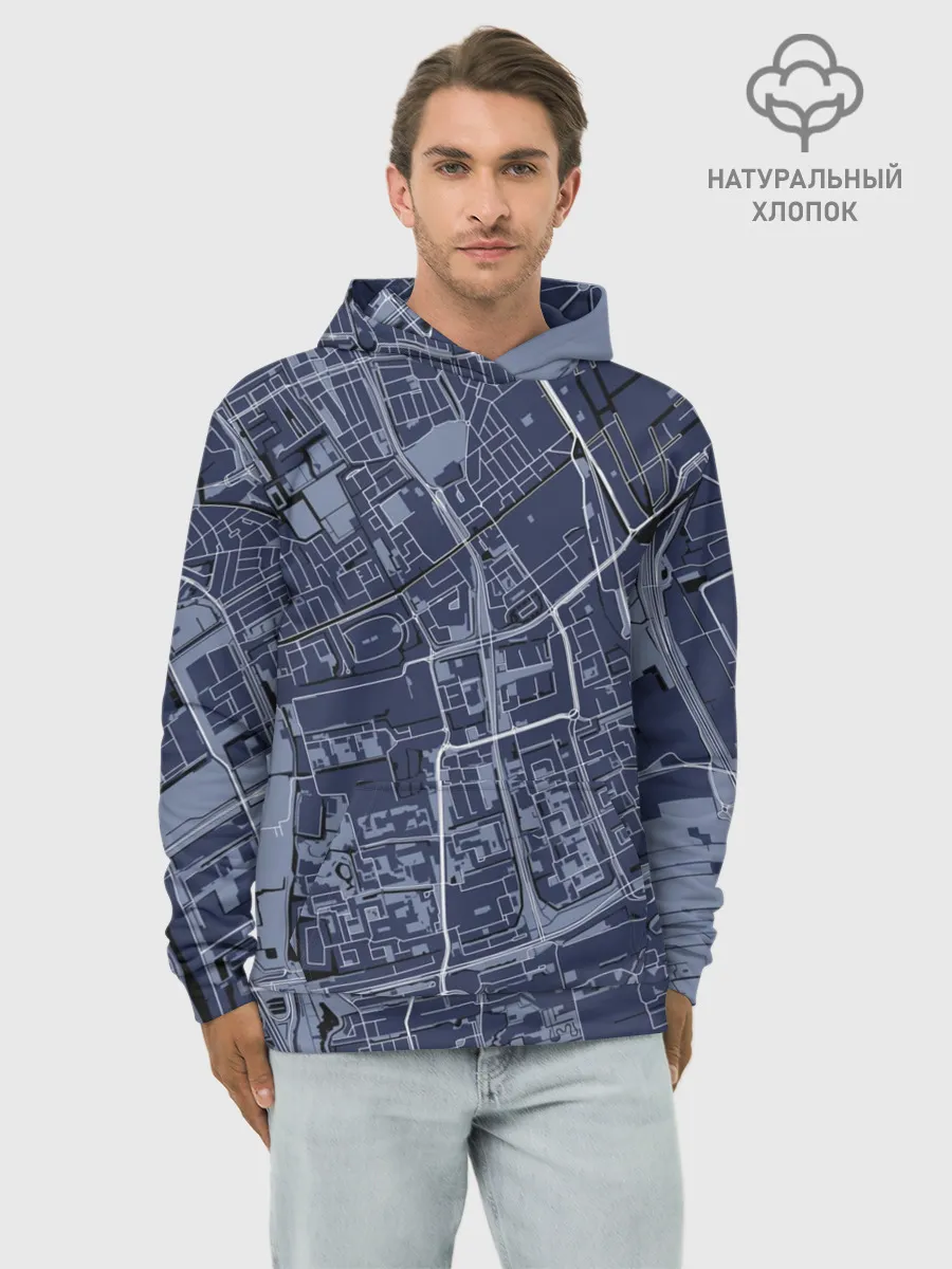 Худи мужской база хлопок / генплан города
