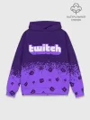 Худи мужской база хлопок / TWITCH / ТВИЧ