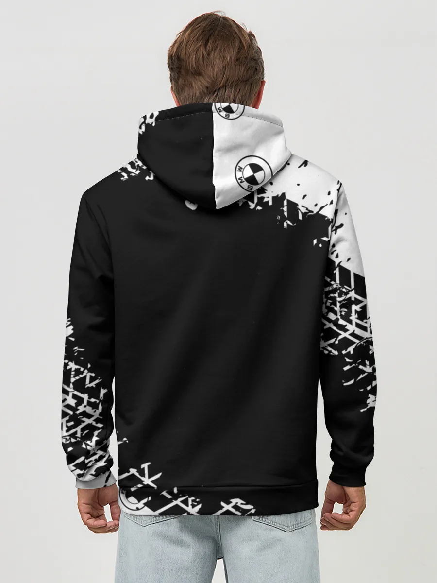 Худи мужской база хлопок / BMW / БМВ