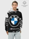 Худи мужской база хлопок / BMW / БМВ