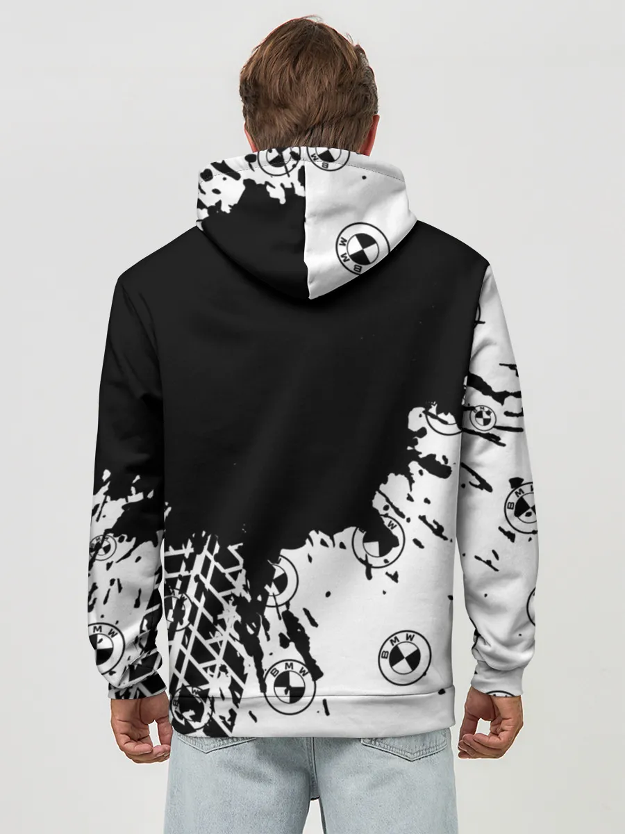 Худи мужской база хлопок / BMW / БМВ