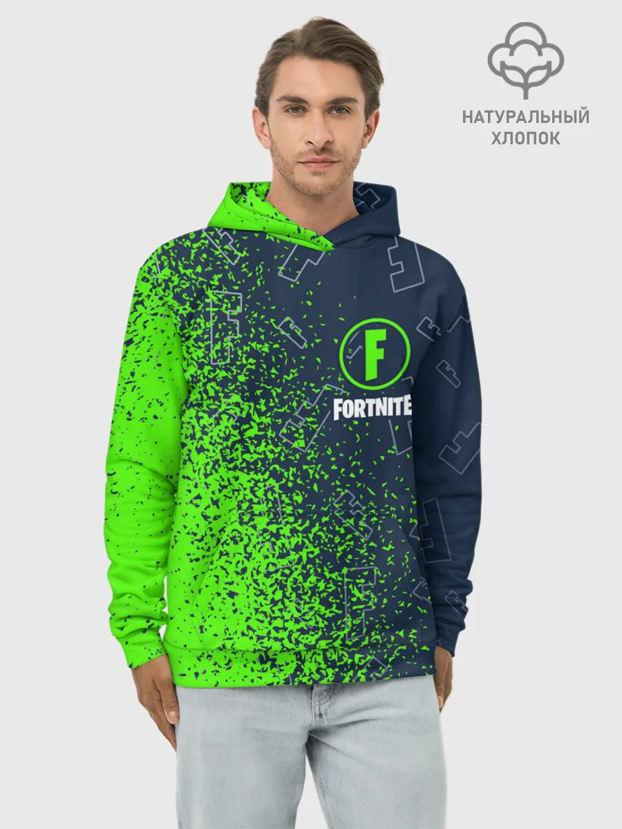 Худи мужской база хлопок / FORTNITE / ФОРТНАЙТ