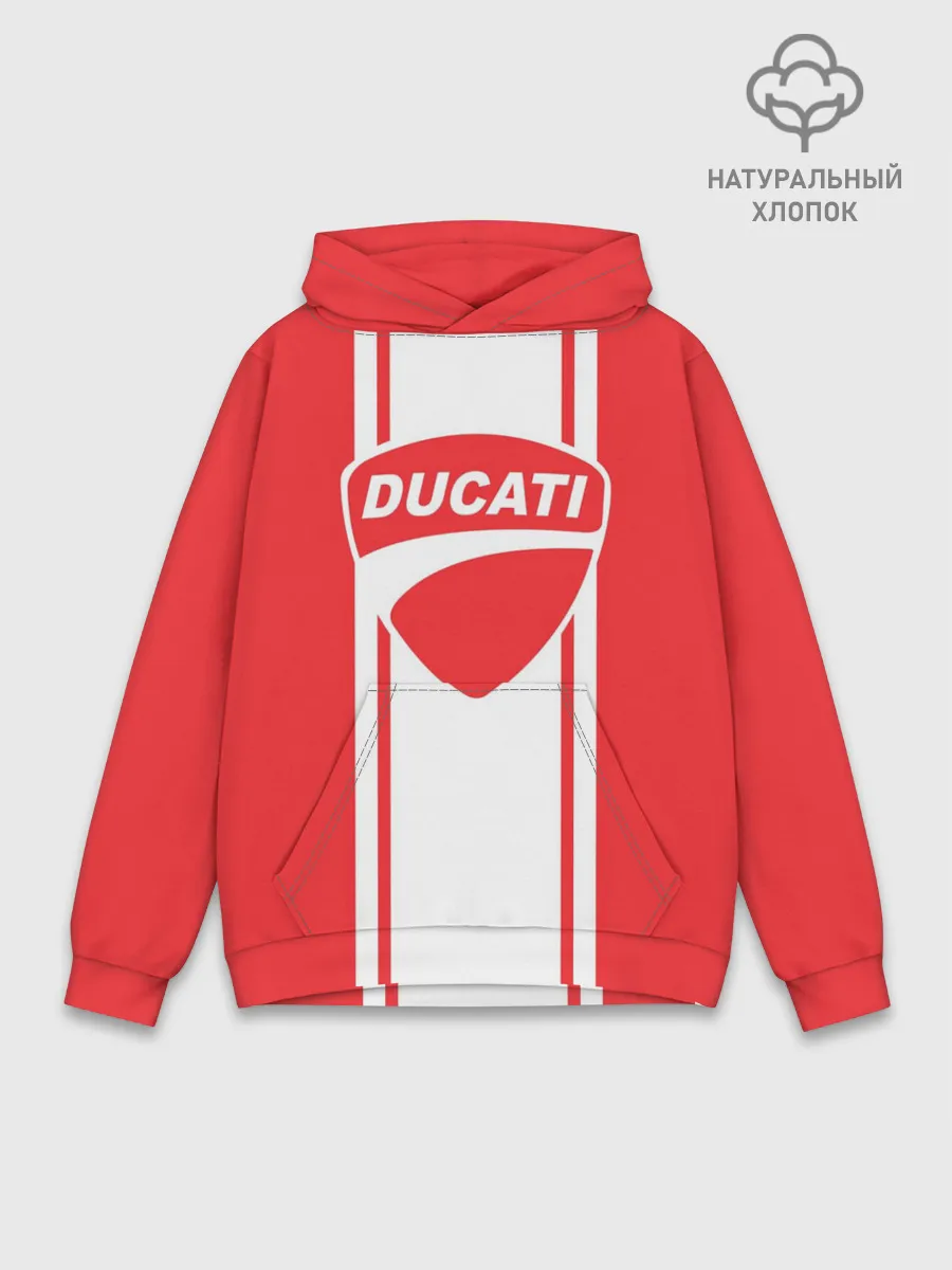 Худи мужской база хлопок / DUCATI