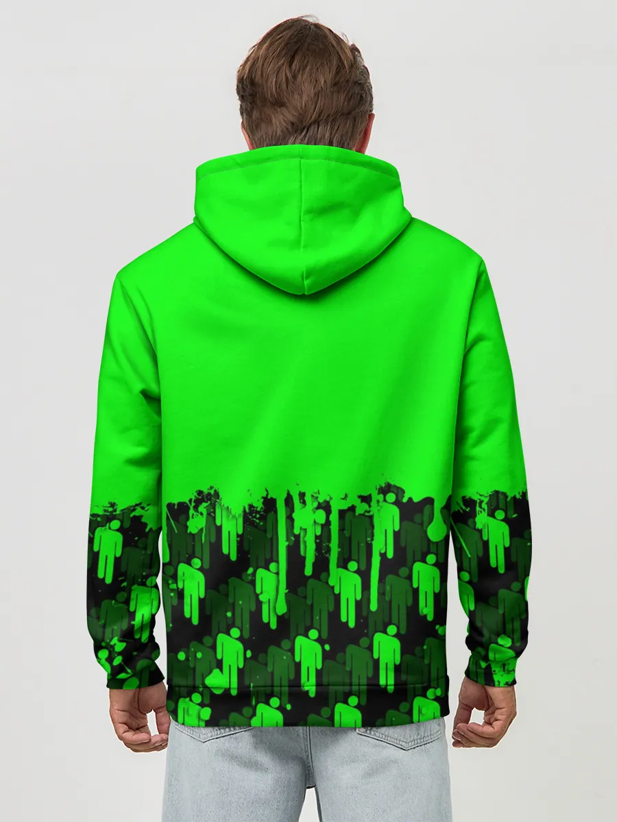 Худи мужской база хлопок / BILLIE EILISH