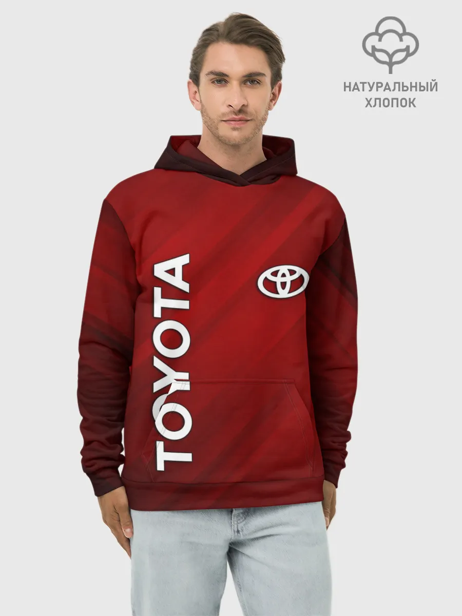 Худи мужской база хлопок / TOYOTA