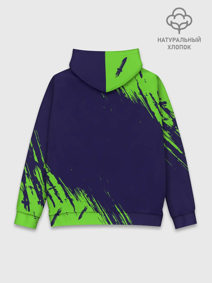 Худи мужской база хлопок / FREE FIRE / ФРИ ФАЕР