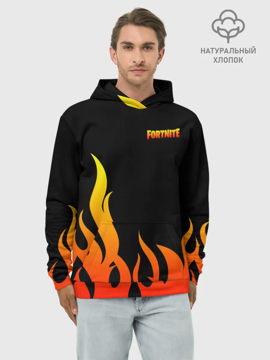 Худи мужской база хлопок / Fortnite