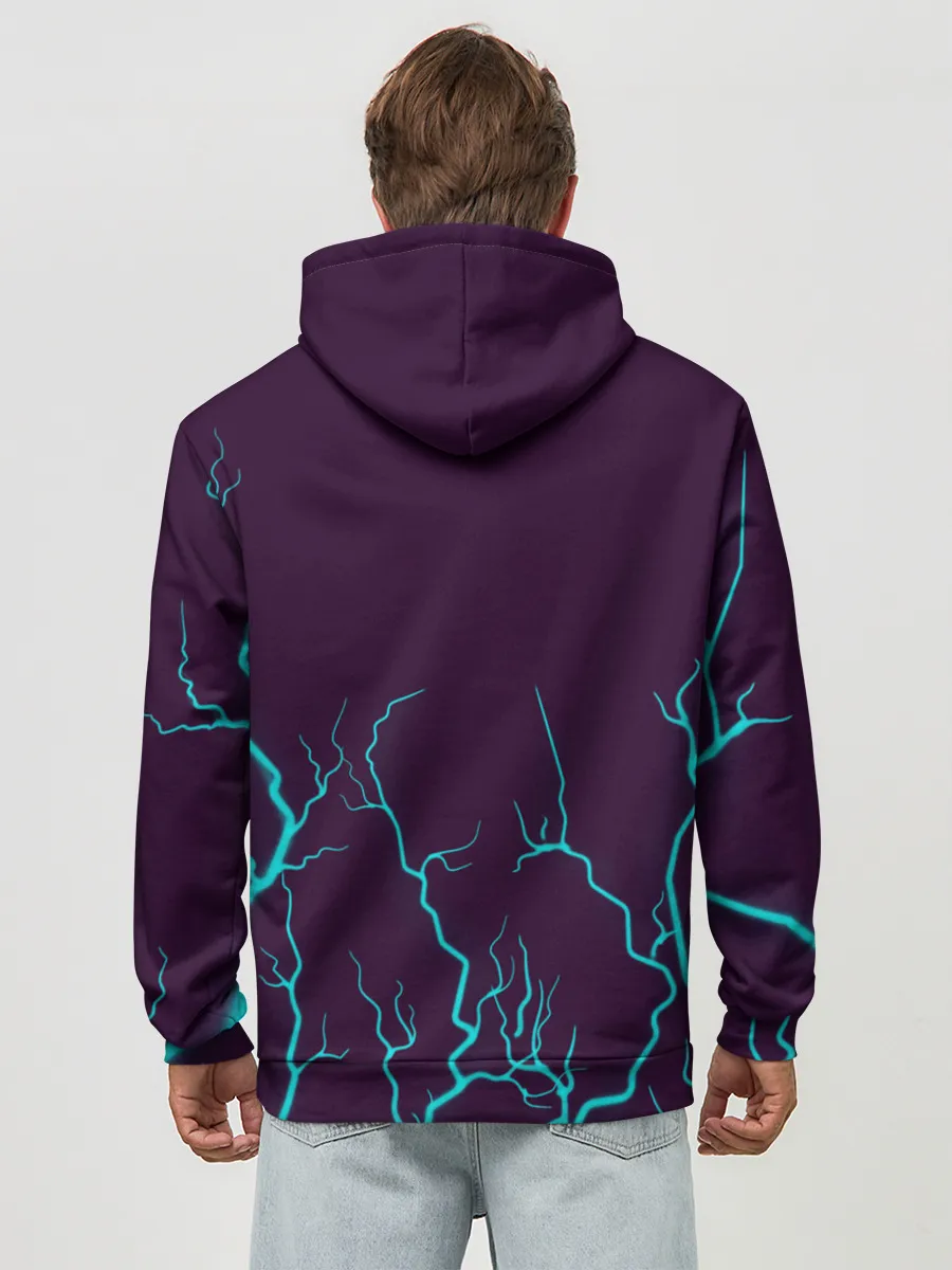 Худи мужской база хлопок / FREE FIRE / ФРИ ФАЕР