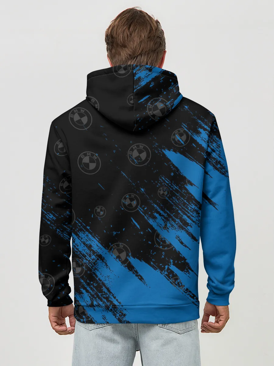 Худи мужской база хлопок / BMW / БМВ