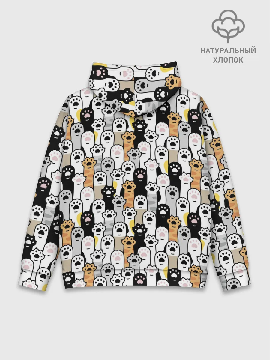 Худи мужской база хлопок / ЛАПКИ