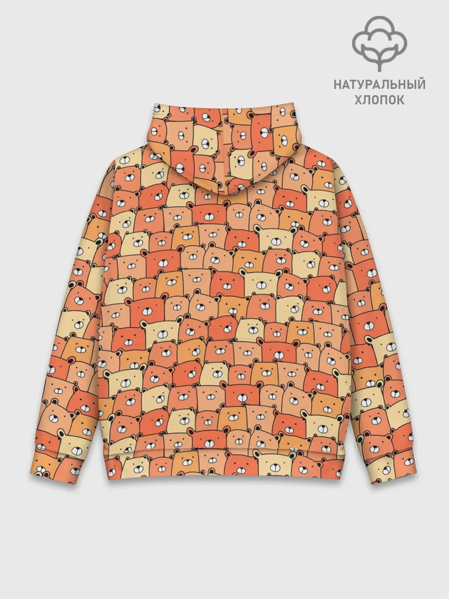 Худи мужской база хлопок / МИШКИ