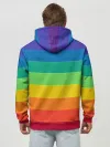 Худи мужской база хлопок / Радуга | Rainbow