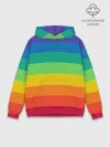 Худи мужской база хлопок / Радуга | Rainbow