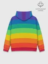 Худи мужской база хлопок / Радуга | Rainbow