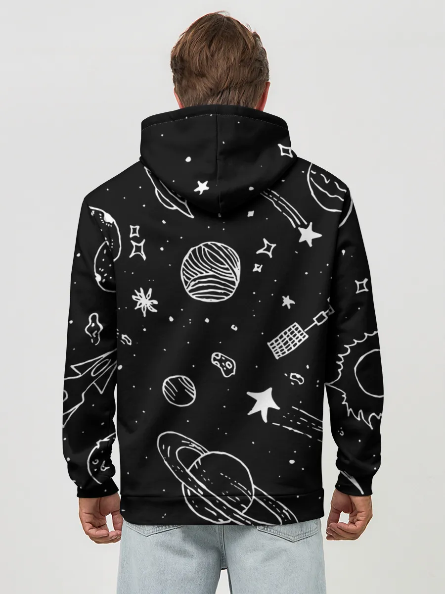 Худи мужской база хлопок / Cosmos