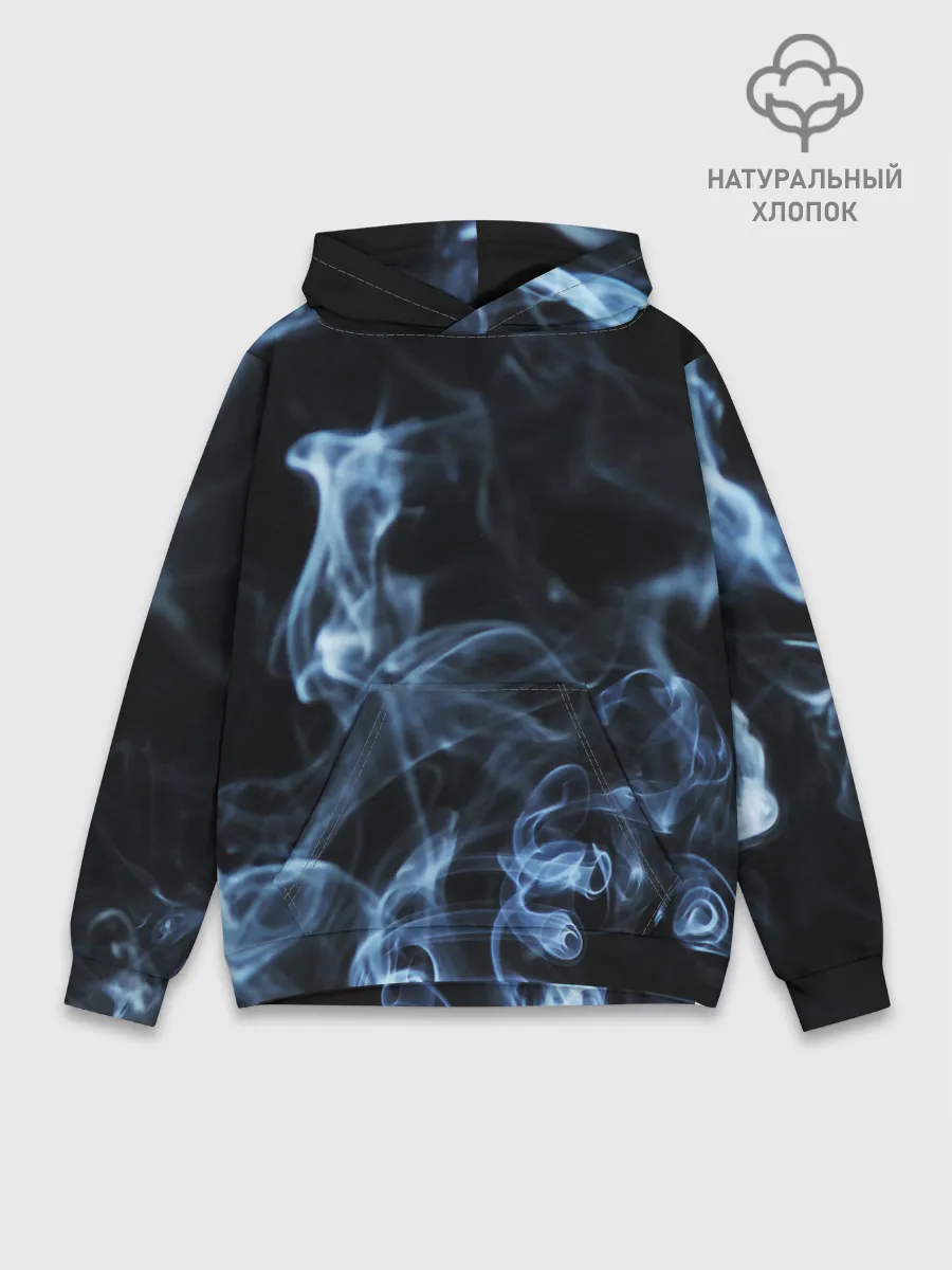 Худи мужской база хлопок / ДЫМ