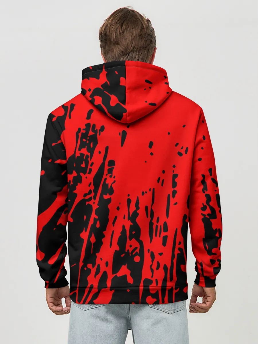 Худи мужской база хлопок / Приключения ДжоДжо