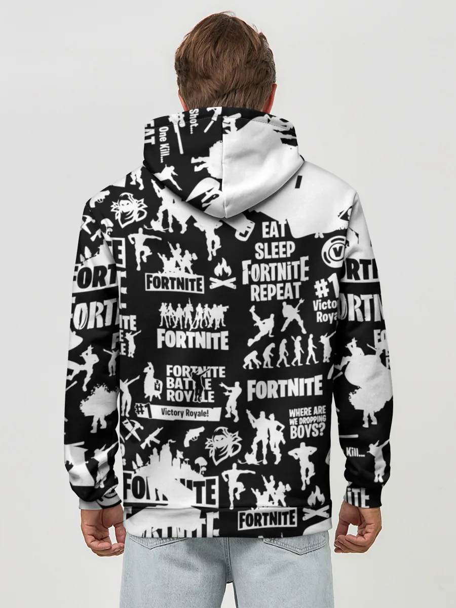 Худи мужской база хлопок / Fortnite
